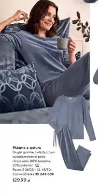 Tchibo Piżama z weluru oferta