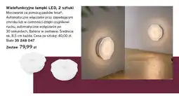 Tchibo Wielofunkcyjne lampki LED 2-pak oferta