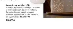 Tchibo Ceramiczny lampion LED oferta