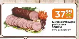Społem Częstochowa Kiełbasa krakowska podsuszana Społem oferta