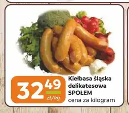 Społem Częstochowa Kiełbasa śląska delikatesowa Społem oferta