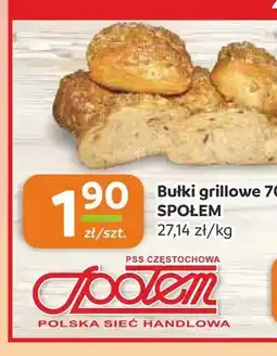 Społem Częstochowa Bułki grillowe Społem oferta