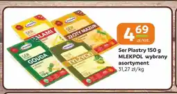 Społem Częstochowa Ser salami w plastrach Mlekpol oferta
