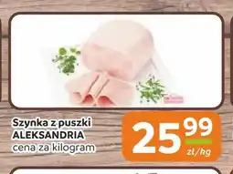 Społem Częstochowa Szynka z puszki Aleksandria oferta