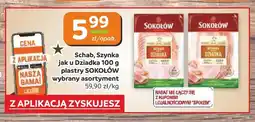 Społem Częstochowa Schab jak u Dziadka plastry Sokołów oferta