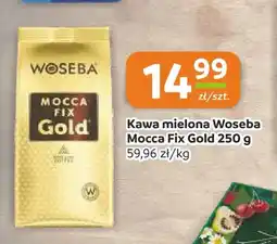 Społem Częstochowa Kawa mielona Woseba Mocca Fix Gold oferta
