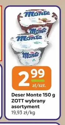 Społem Częstochowa Deser Monte Zott oferta