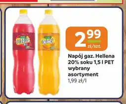 Społem Częstochowa Napój gazowany Hellena 20% soku oferta