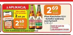 Społem Częstochowa Piwo Kasztelan oferta