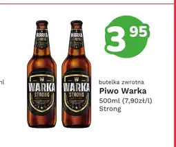 Limonka Piwo Warka Strong oferta