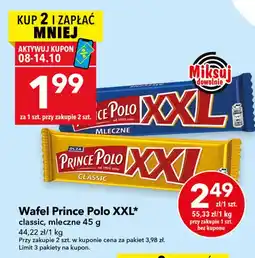 Lewiatan Wafel Prince Polo XXL classic oferta
