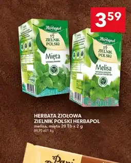 Lewiatan Herbata ziołowa Zielnik Polski Herbapol mięta oferta