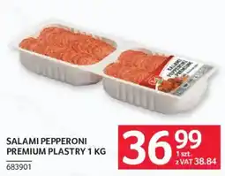 Selgros Salami Pepperoni Premium Plastry oferta
