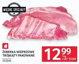 Selgros Żeberka Wieprzowe Trójkąty Pakowane oferta