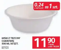 Selgros Miski z Trzciny Cukrowej oferta