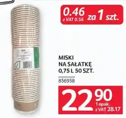 Selgros Miski na sałatkę Low oferta