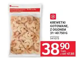 Selgros economy Krewetki Gotowane, z Ogonem oferta