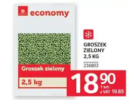 Selgros economy Groszek zielony oferta