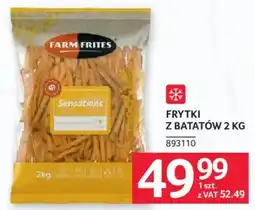 Selgros Frytki z Batatów Sensations oferta