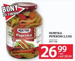 Selgros Rolnik Papryka peperoni oferta