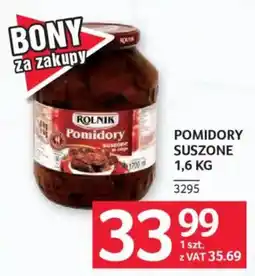 Selgros Pomidory suszone Rolnik oferta