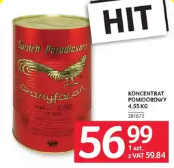 Selgros Koncentrat Pomidorowy Aranyfácán oferta