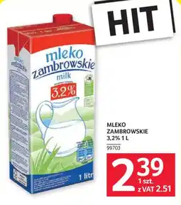 Selgros Mleko Zambrowskie oferta