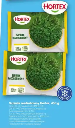 Twój Market Szpinak rozdrobniony Hortex oferta