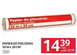Selgros Papier do pieczenia obustronnie silikonowany oferta