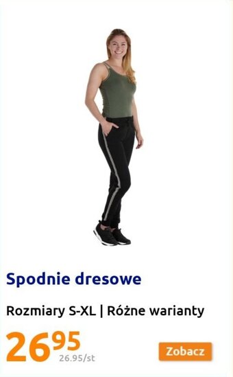 Action Spodnie dresowe oferta