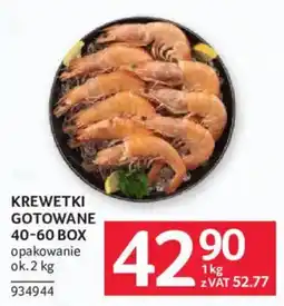 Selgros Krewetki Gotowane oferta