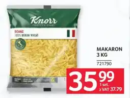 Selgros Knorr Professional Makaron oferta