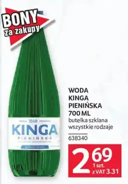 Selgros Woda Kinga Pienińska oferta