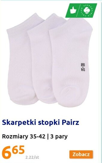 Action Skarpetki stopki Pairz oferta