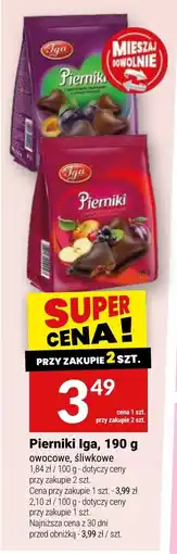Twój Market Pierniki Iga, owocowe, śliwkowe oferta