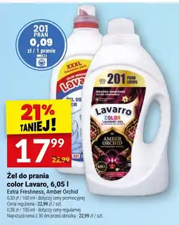 Twój Market Żel do prania color Lavaro, Extra Freshness, Amber Orchid oferta