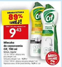 Twój Market Mleczko do czyszczenia Cif oferta