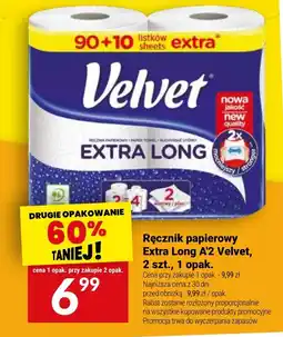 Twój Market Ręcznik papierowy Extra Long A'2 Velvet oferta