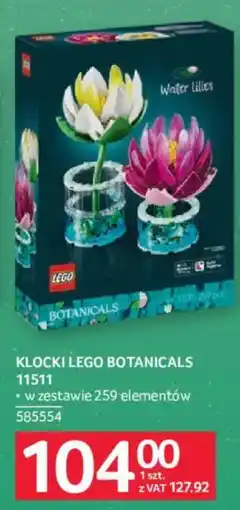 Selgros Klocki LEGO Botanicals Water Lilies oferta