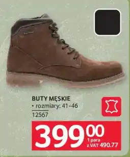 Selgros Buty Męskie oferta