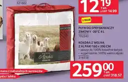 Selgros KOŁDRA Z WEŁNĄ Z ALPAKI oferta