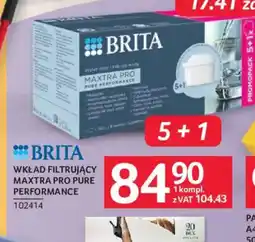 Selgros Wkład Filtrujący Maxtra Pro Pure Performance oferta