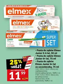 Twój Market Pasta do zębów Elmex Junior oferta