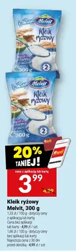 Twój Market Kleik ryżowy Melvit oferta
