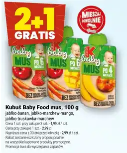 Twój Market Kubuś Baby Food mus oferta