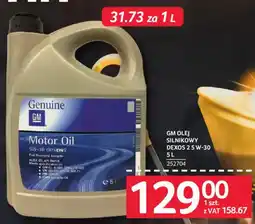Selgros GM Olej Silnikowy Dexos 2 5W-30 oferta