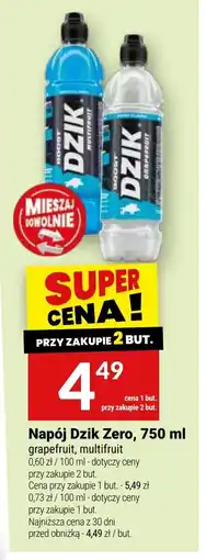 Twój Market Napój Dzik Zero oferta