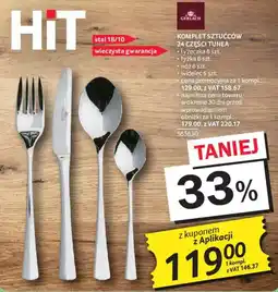 Selgros Komplet sztućców 24 części TUNEA Gerlach oferta