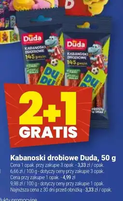 Twój Market Kabanoski drobiowe Duda oferta