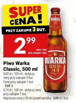 Twój Market Piwo Warka Classic oferta